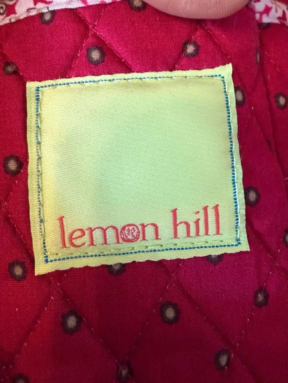Lemon Hill Quilted Tote Bag and Wristlet Set in Very Berry Paisley Pattern